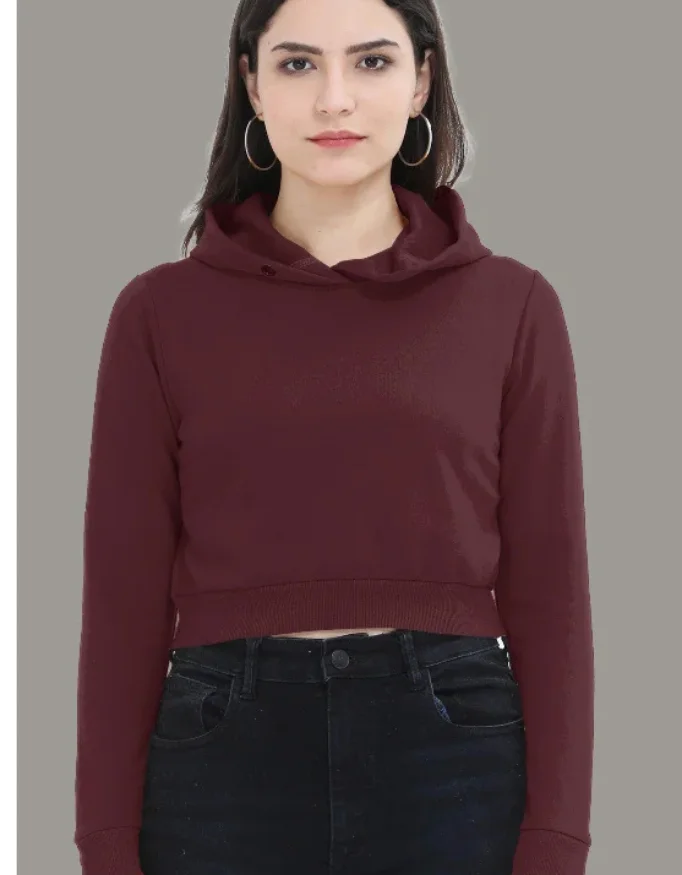Female Cropped Hoodie