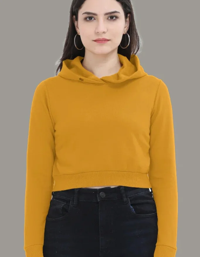 Female Cropped Hoodie