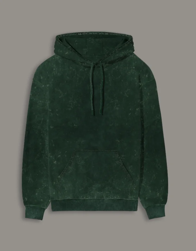 Unisex Acid Washed Hoodie