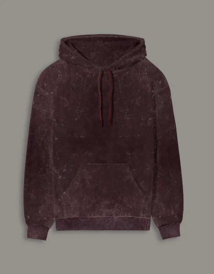 Unisex Acid Washed Hoodie